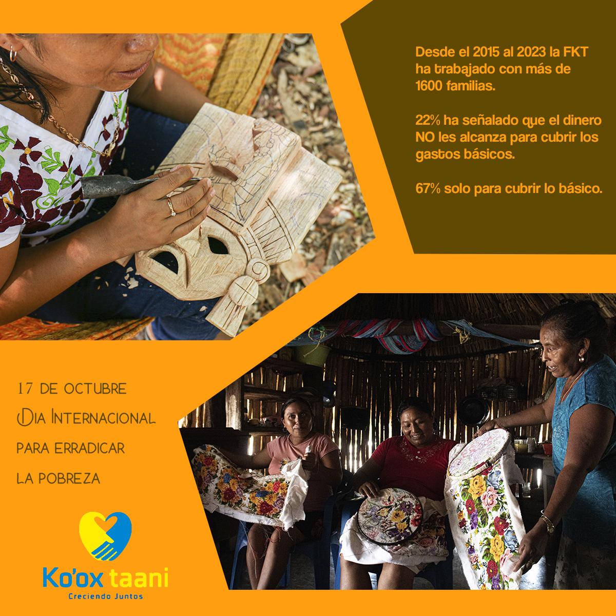 Día internacional de la erradicación de la pobreza